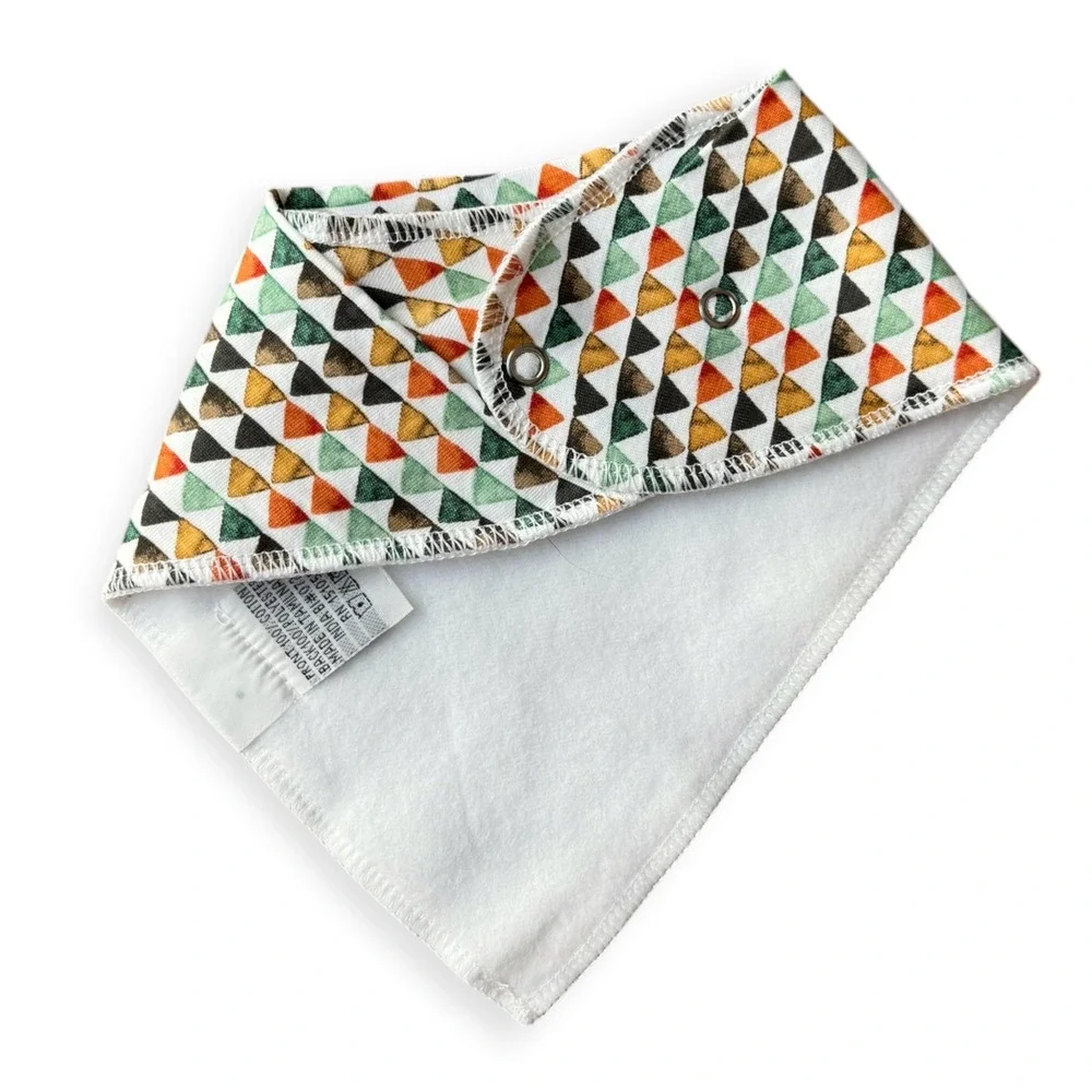 Copper Pearl Baby Bandana Bibs 3 Pack Cotton Fleece OS Like New
